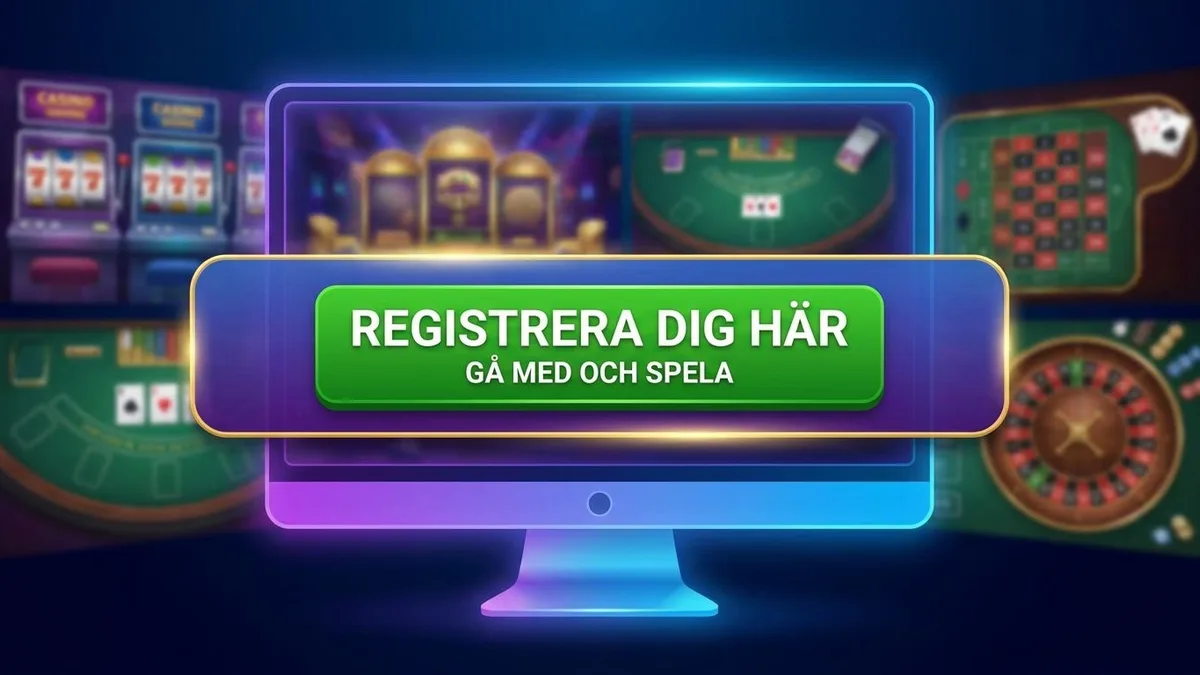 Registrera dig med bonus