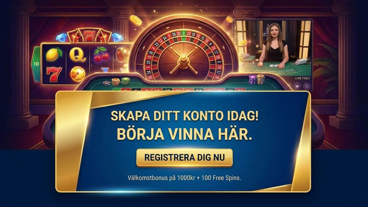 Registrera dig med bonus